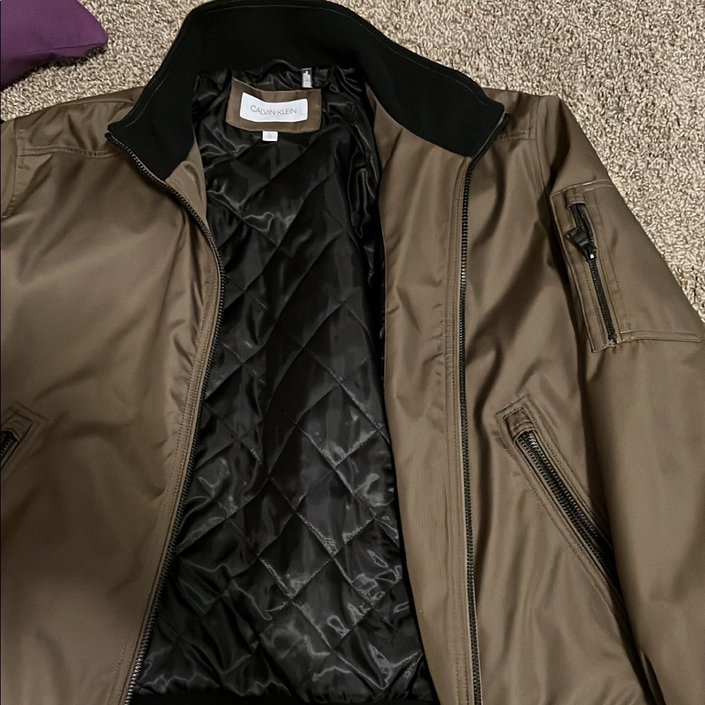 Calvin Klein Mens Jacket New Size “Large”.Orig.$250 letting it go for $120 OBO